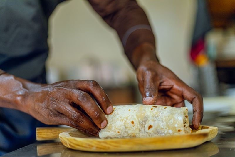 Costa Vida Carne Asada Burrito